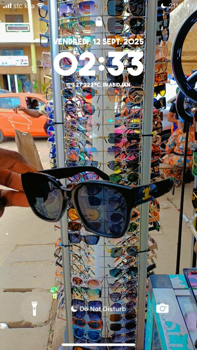 Lunette de soleil tendance