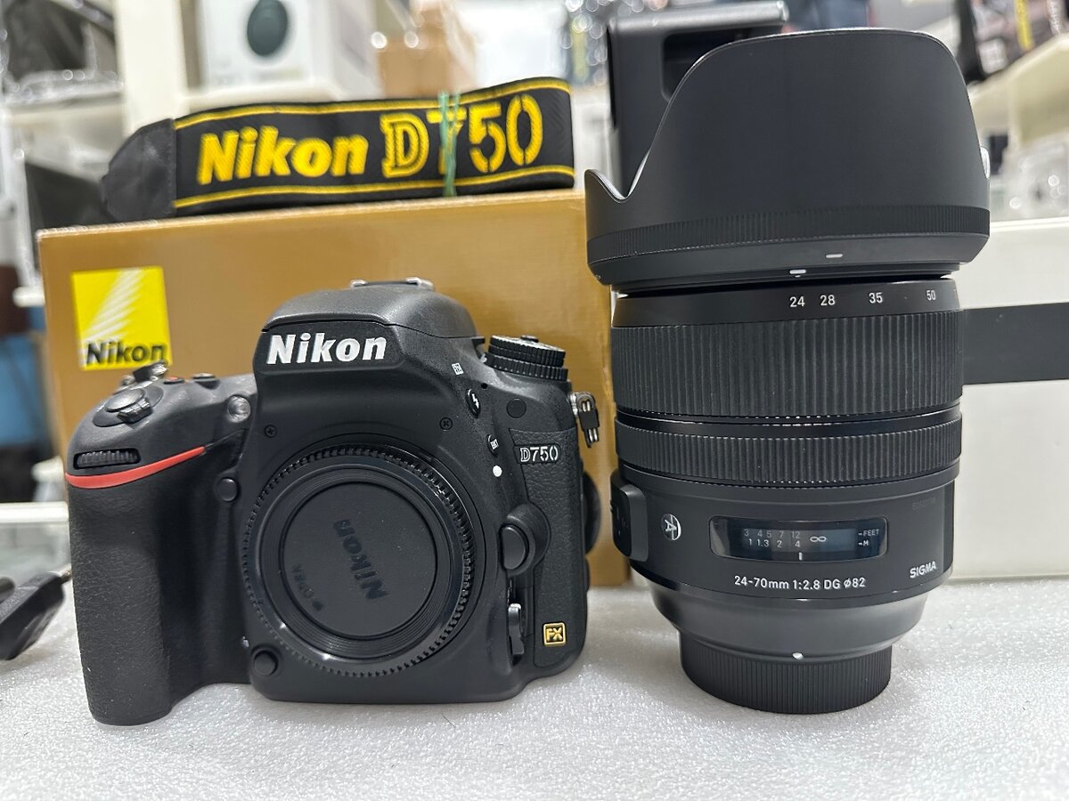 NIKON D750 + Objectif Sigma 24