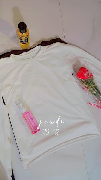 Pull blanc en coton doux