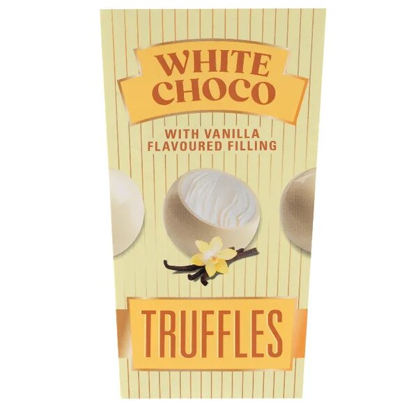 Luxury Milk White Dark Truffles 110g