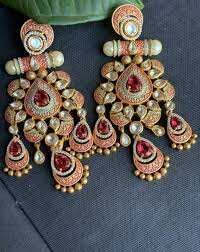 Artificial earrings
