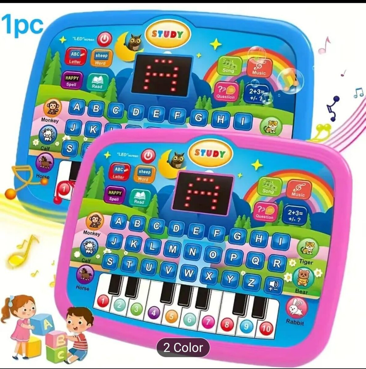 Tablette éducative enfants 10 modes