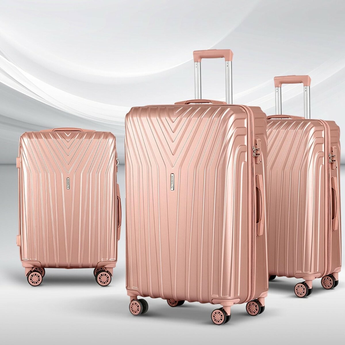 Set de Valises Rigides Élégantes
