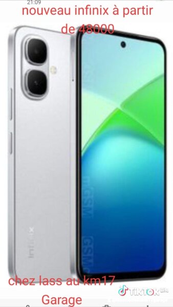 Nouveau Smartphone Infinix