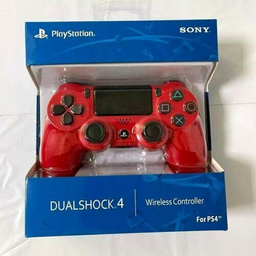 Manette Rouge PS4 sans fil