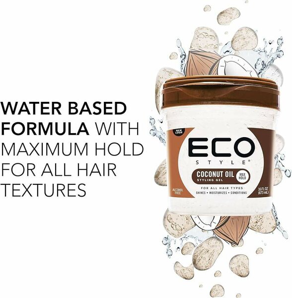 Eco Coconut Oil Styling Gel 473ml