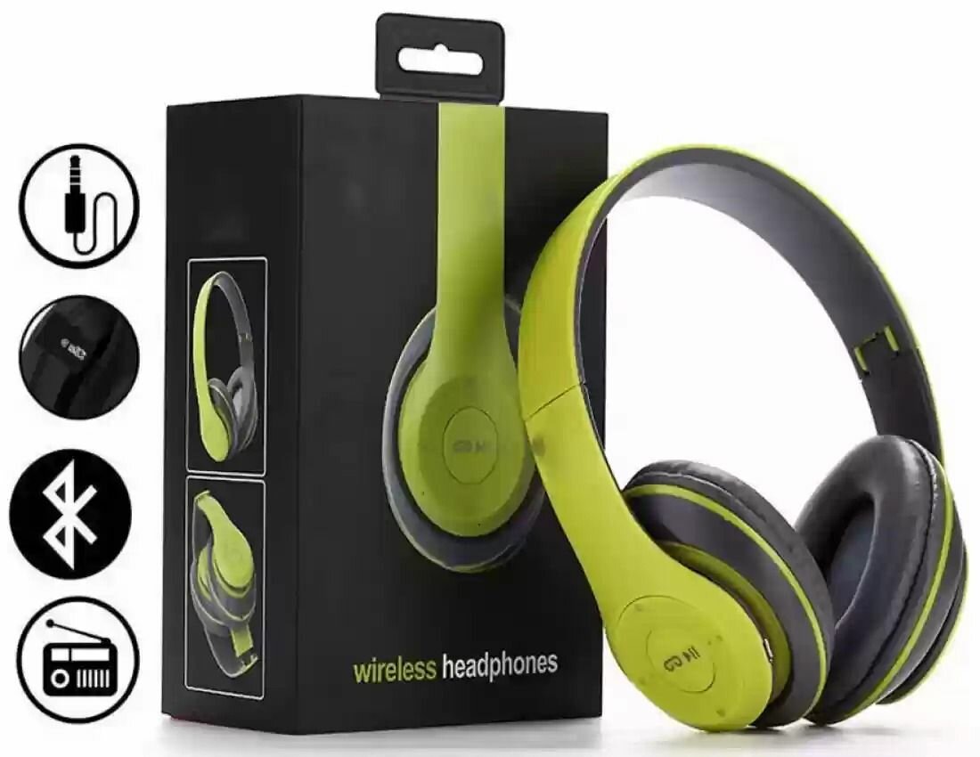 P47 Wireless Bluetooth Foldable Headset With Microphone