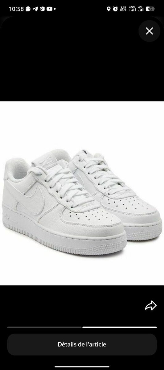 Baskets blanches classiques