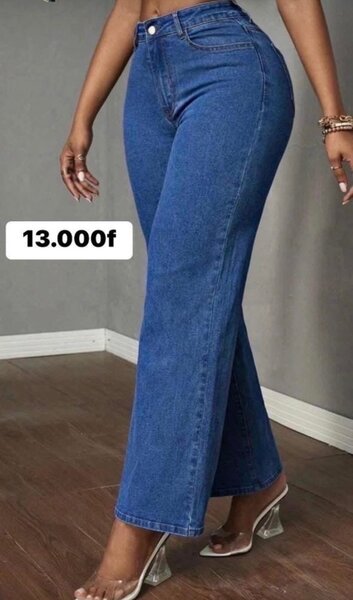 Jean évasé femme tendance