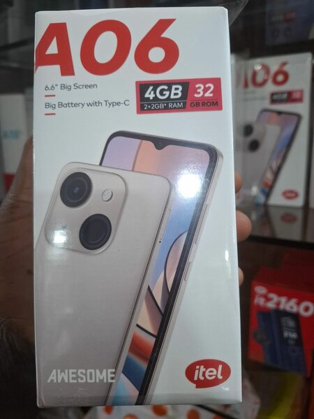 Smartphone itel A06 4GB 32GB