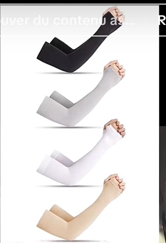 Manchettes de protection UV