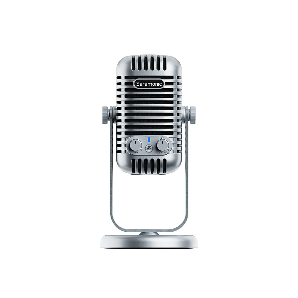 Saramonic Xmic Z5 Desktop USB Microphone for Android Tablets Mac Windows Computers Home-Studio Recording Podcasting Streaming