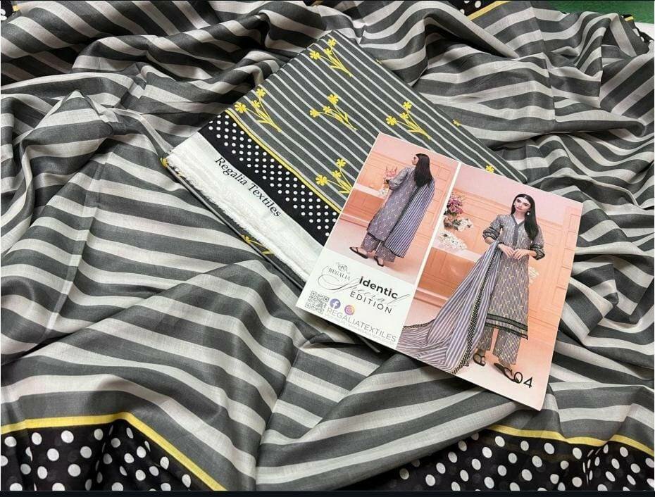 Printed lawn