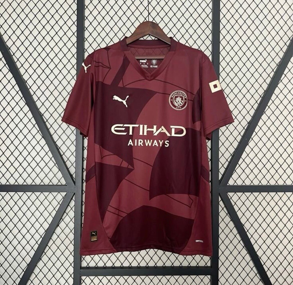 Maillot de football Puma bordeaux