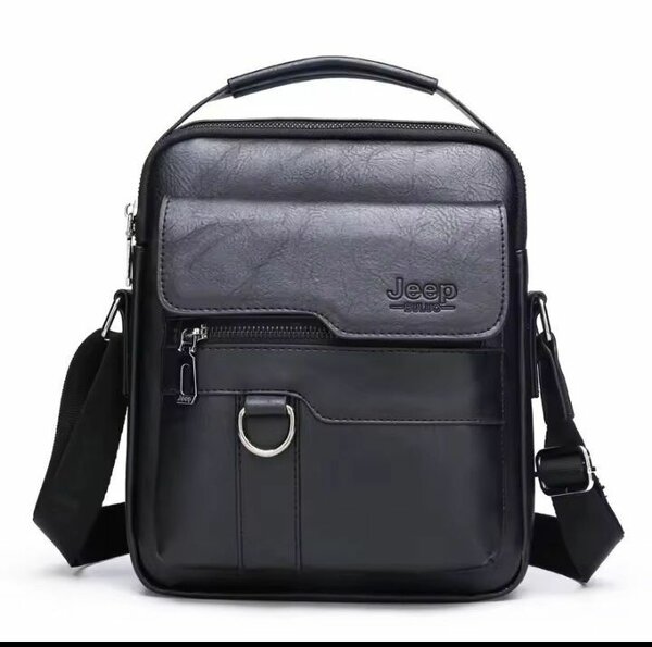 Sacoche Homme en Cuir Jeep