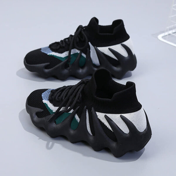 Chaussure noir gris