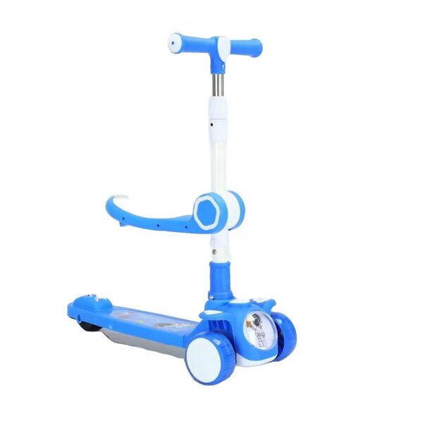 多彩LED儿童滑板车