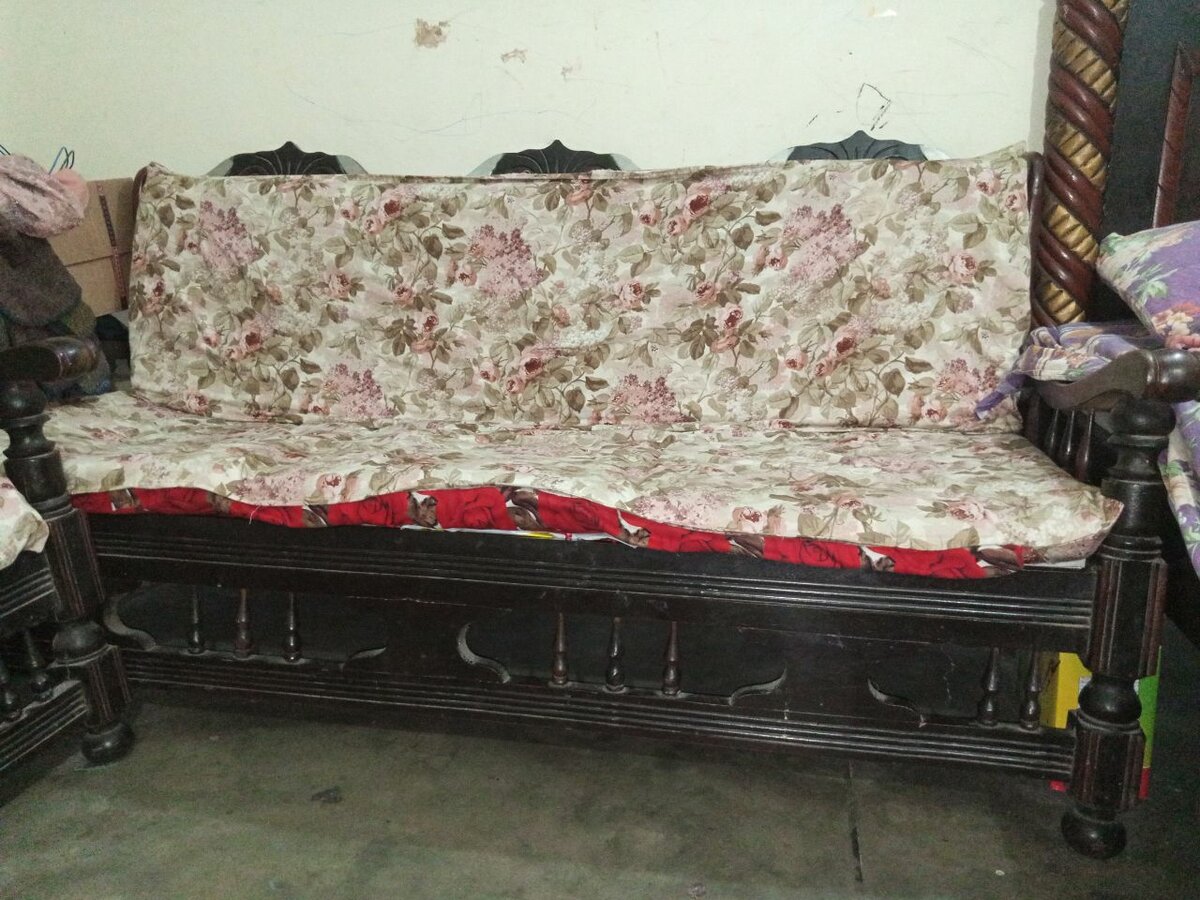 Wooden Sofa Set
