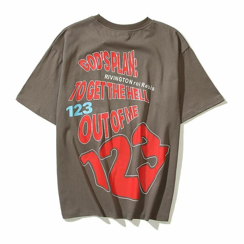 T-shirt graphique style urbain