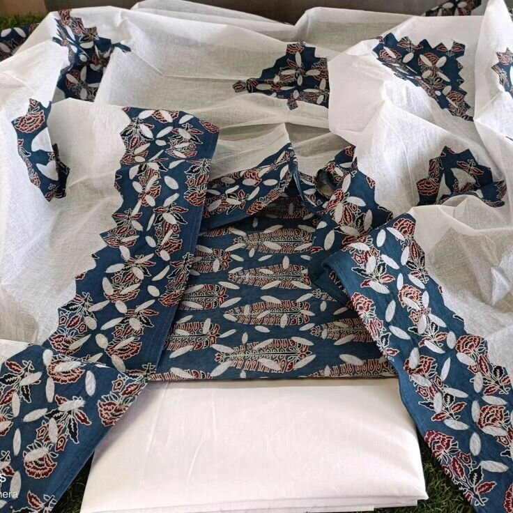 Cotton  3 Peace Suit