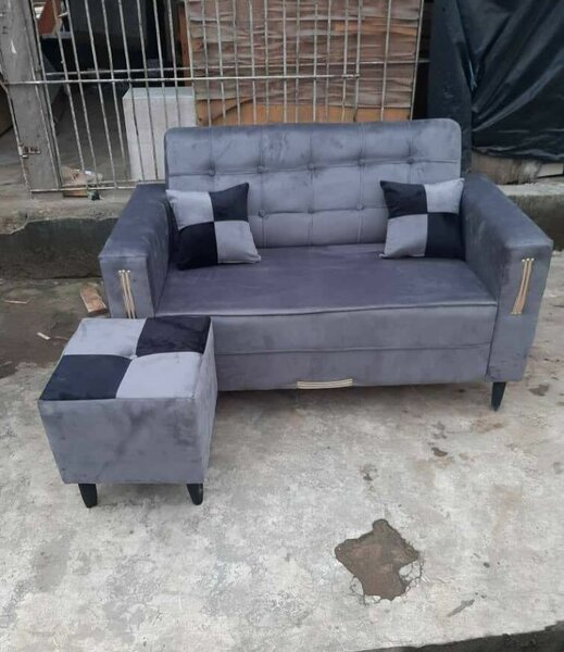 Canapé-lit moderne gris