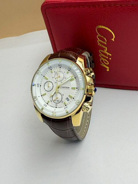 Montre Homme Cartier en cuir