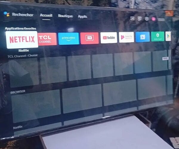 Télévision 75" Google TV
