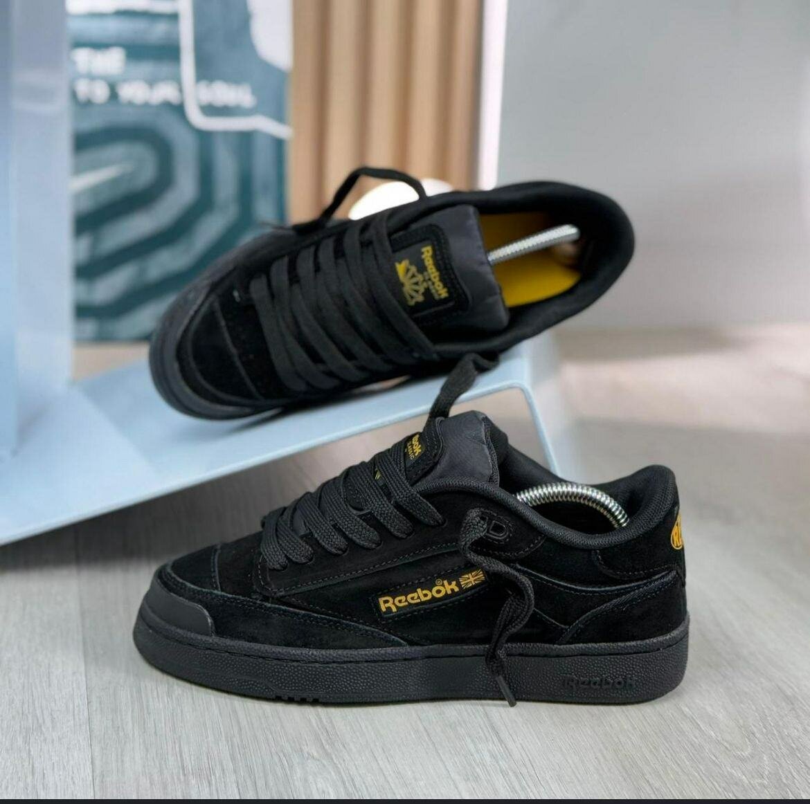Baskets noires élégantes Reebok