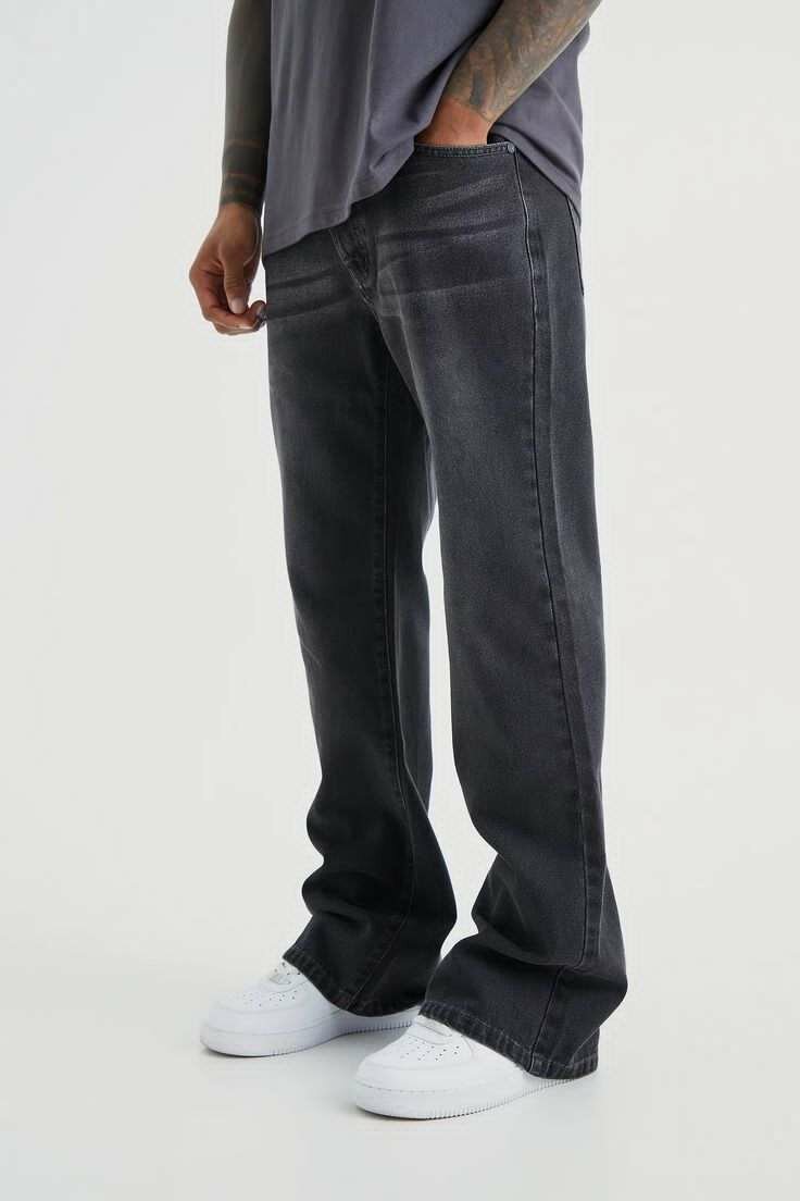 Baggy denim pants