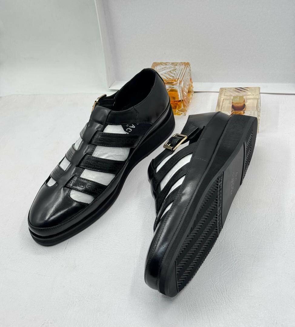 Leather shoes