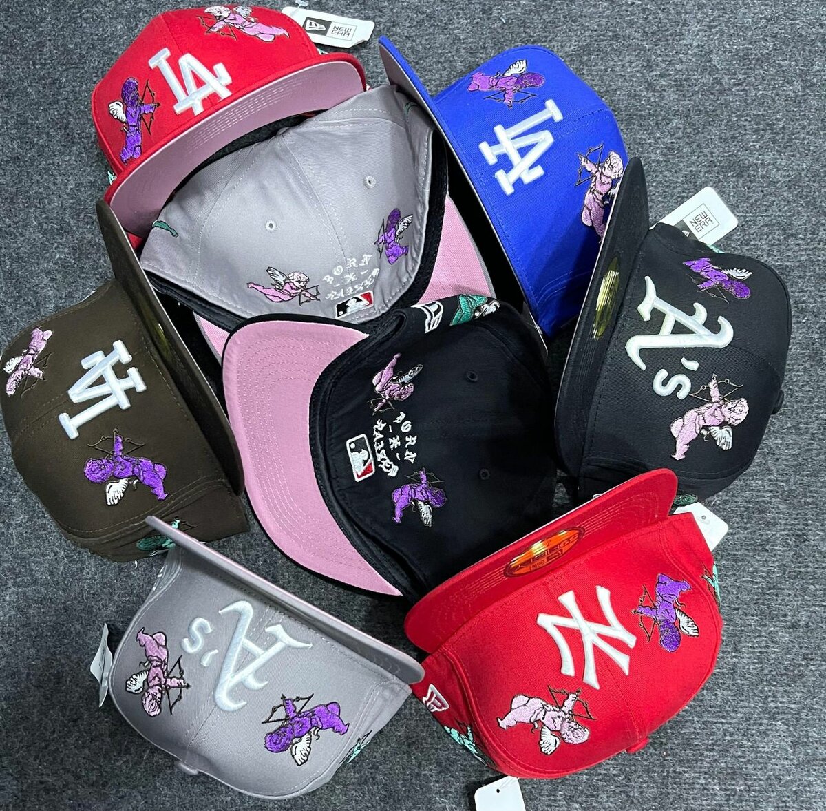 Casquettes de baseball colorées