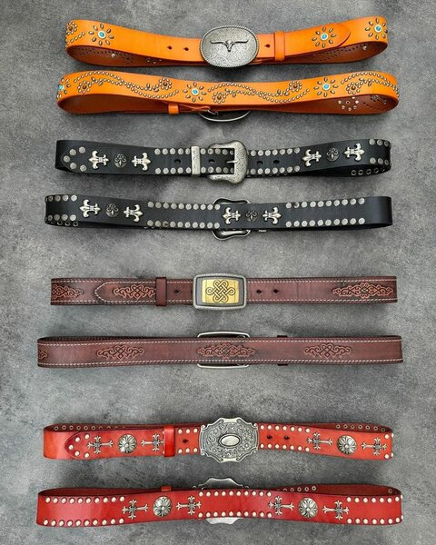 Ceintures western décoratives