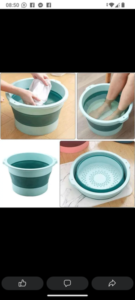 Bassine pliable
