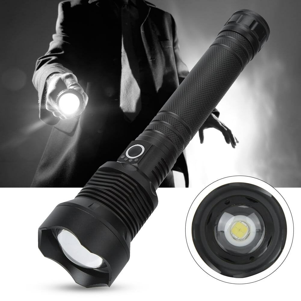 Lampe de poche LED puissante rechargeable