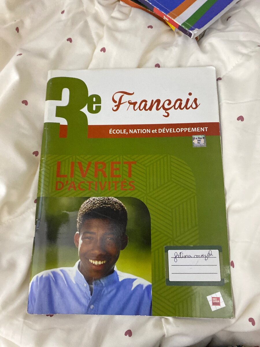 3e Français Activity Book