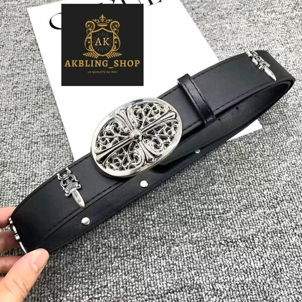 Ceinture Homme en Cuir Élégante