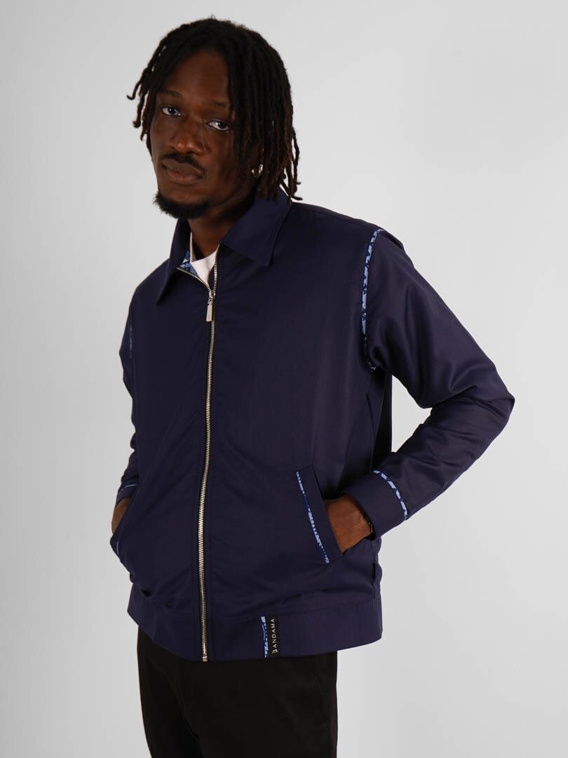 Veste bleu marine Homme