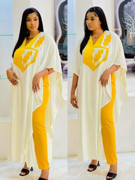 Robe élégante bicolore femme