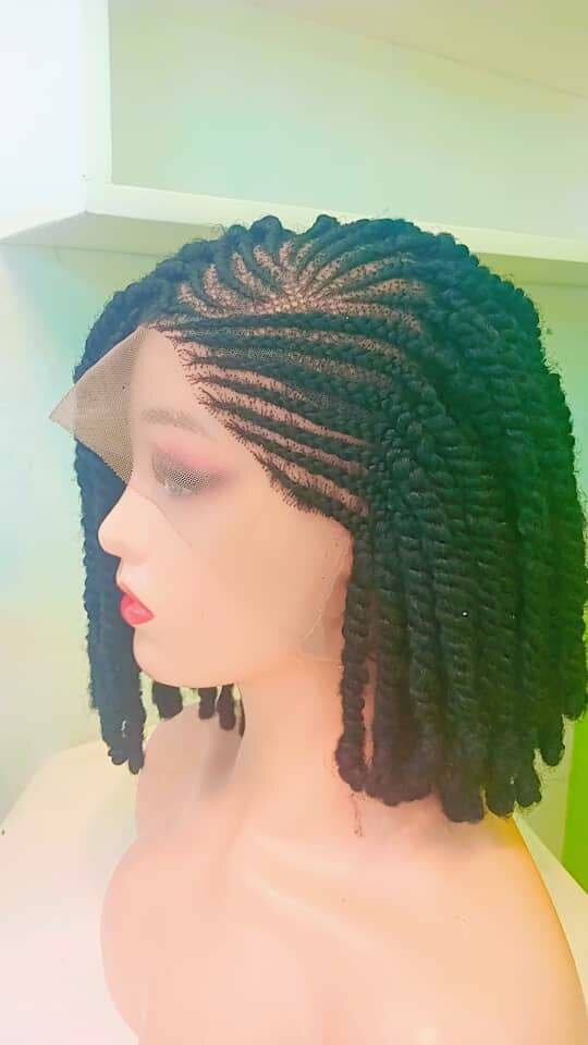 Perruque Torsadée Bob