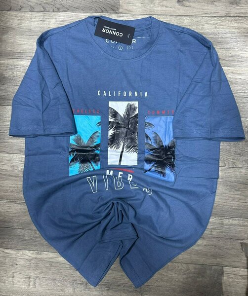 T-shirts en coton imprimé