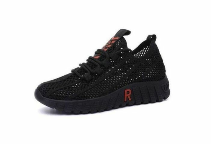Baskets respirantes noires