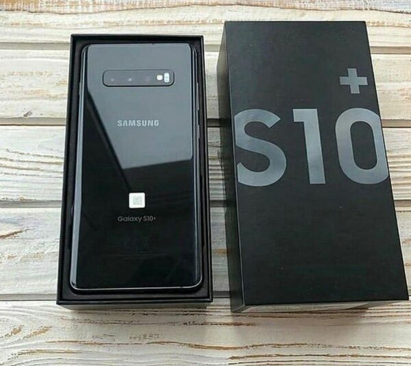 Samsung Galaxy S10+ noir