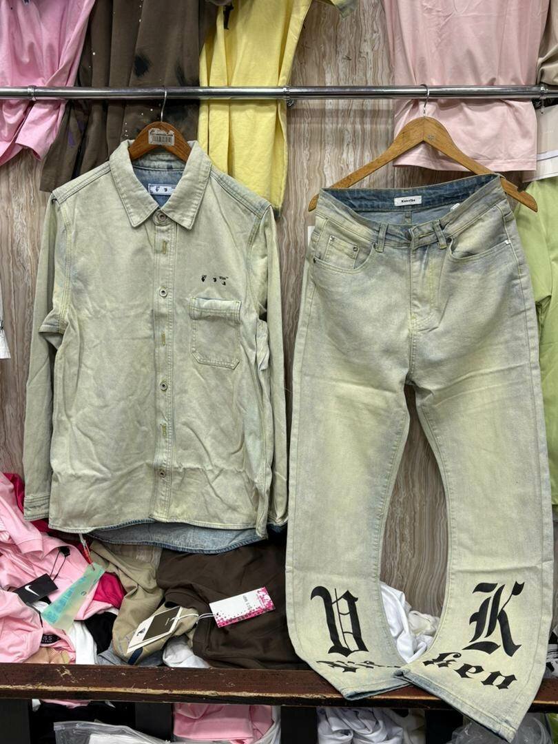 Ensemble chemise et jean