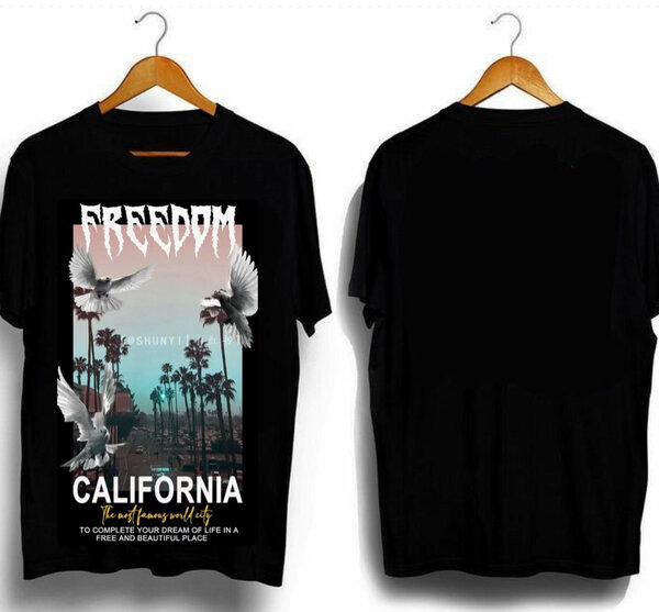 T-shirt "Freedom California"