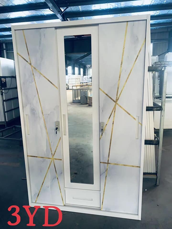Metal wardrobe