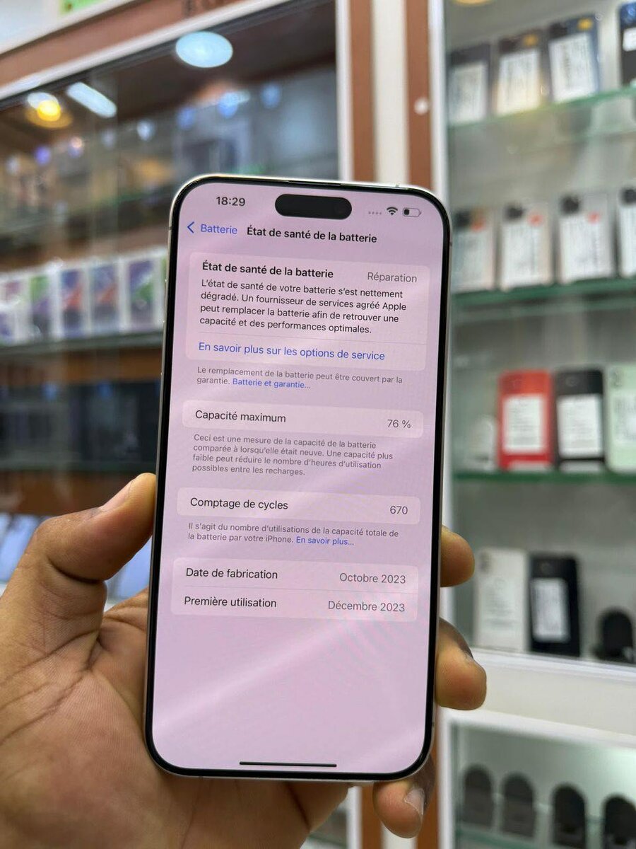 iPhone 15 pro Max 256 giga