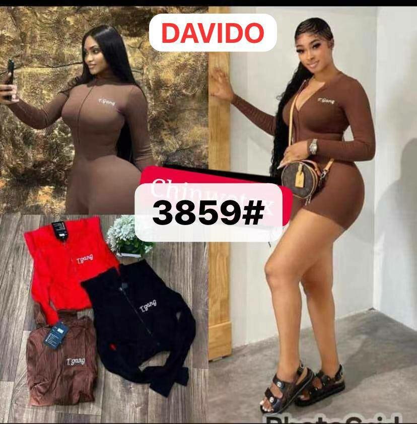 Combinaison rayée femme