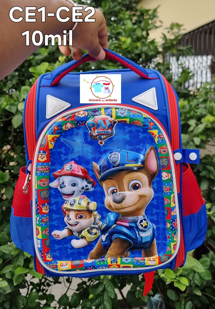 Sac à dos enfant Paw Patrol