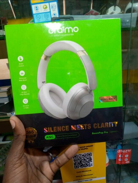 Casque ANC BoomPop Pro