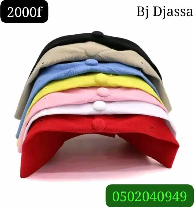 Casquette unisexe multicolore